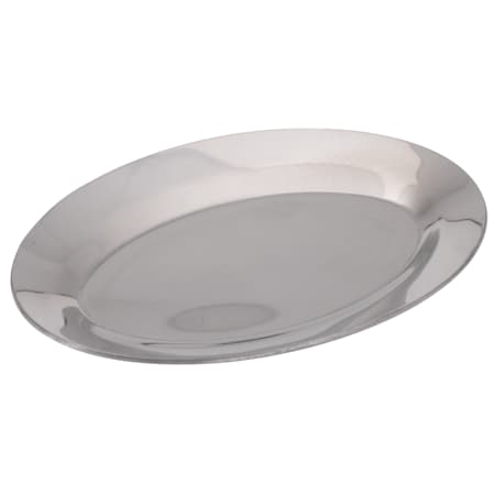 Sizzle Platter 10-1/2 X 7, Oval, Highly Polished Aluminum